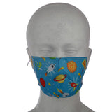 Space Cadet Reusable Face Mask Covering - Small