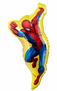 Spiderman Super Shape Party Balloon - No Helium Supplied - 97cm x 48cm