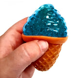 Blue Squishy Ice Cream Pocket Money Sensory Toy Party bag Filler Favor