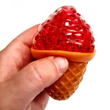 Red Squishy Ice Cream Pocket Money Sensory Toy Party bag Filler Favor