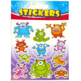 Monster Theme Stickers Party Bag Filler Favor Gift Toy