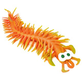 Stretchy Centipede Sensory Toy Orange