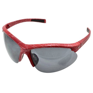 Adults Half Frame Sports Wrap Sunglasses UV400 - Unisex