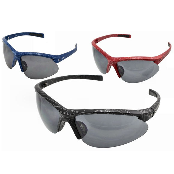 Adults Half Frame Sports Wrap Sunglasses UV400 - Unisex