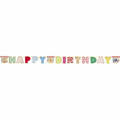 Winnie The Pooh Happy Birthday Party Banner