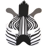 Zebra foam face mask
