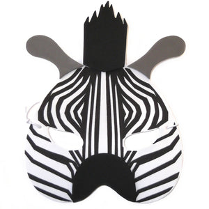100 Zebra Face Masks Fundraising Packs Party Bag Fillers Favors